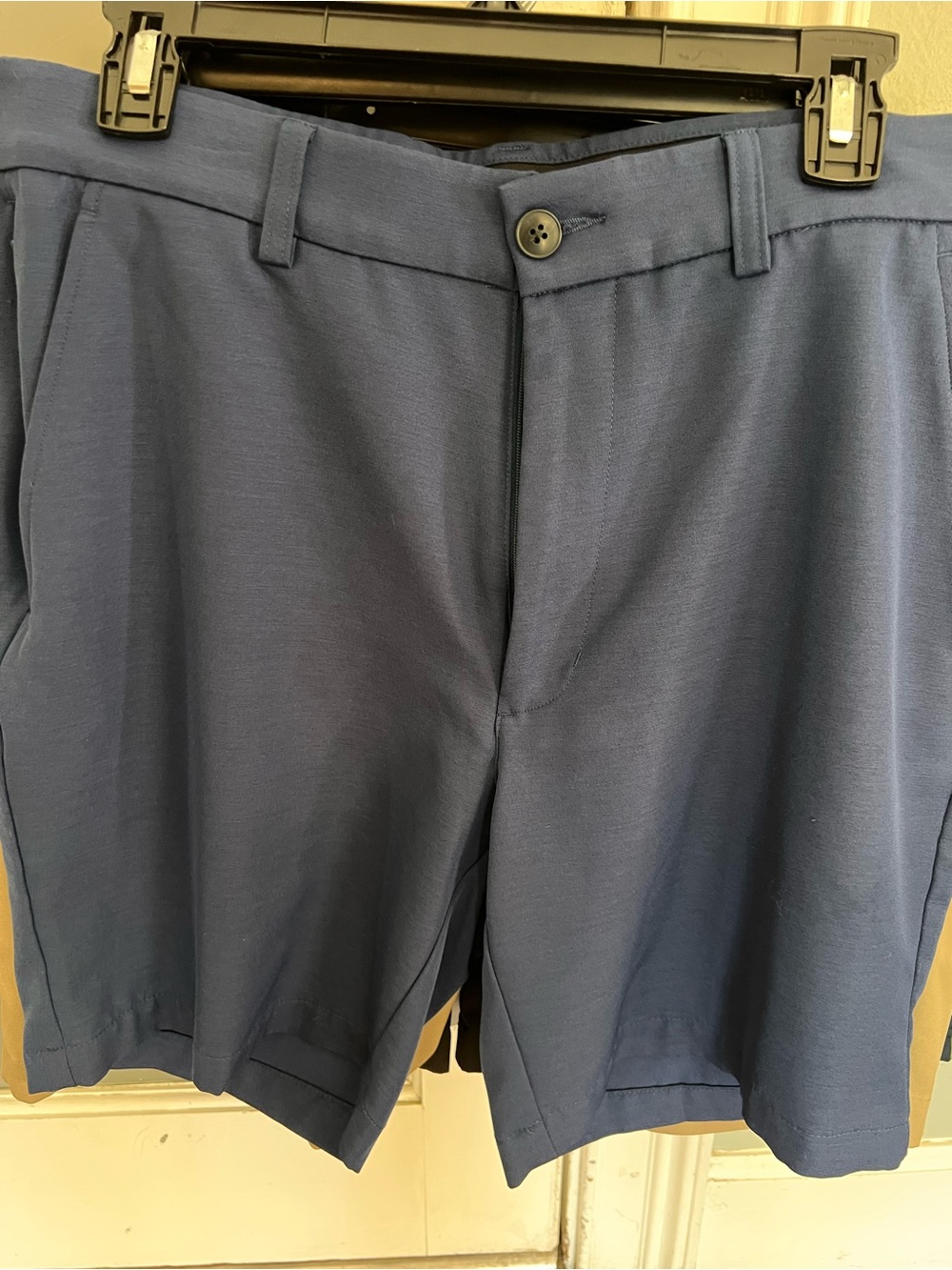 Roundtree & Yorke Slate Blue Athletic Shorts